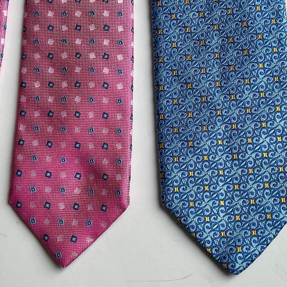 2 Robert Talbott lovely silk ties made in USA 🇺🇸 - Picture 8 of 9